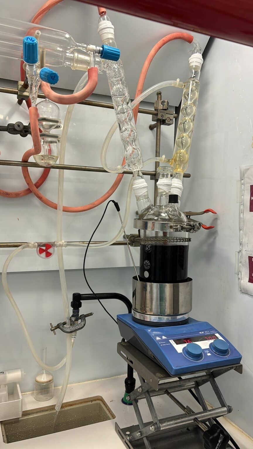 Upsacling Polyfullerene synthesis